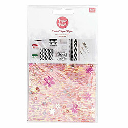 Rico Papier patch Rose motif tapis de fleur 30 x 42 cm