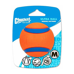 CHUCKIT! Balle ultra durable 1-PK M en caoutchouc Ø 6,5cm - Pour chien 