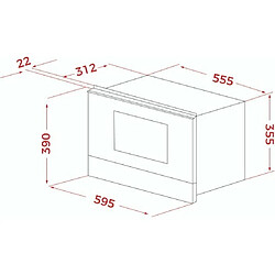 Avis Teka Micro ondes Grill Encastrable ML 822 BIS L, 22 litres, 850w, Gril, Niche 38 cm