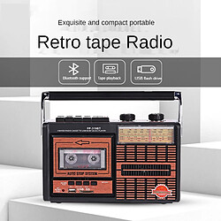 Avis Universal Rétro magnétophone radio portable tout le parc étudiant âgé sans fil disque Bluetooth transcription radio multifonction