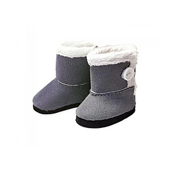 Petitcollin - Bottes grises pour poupée taille 28 cm