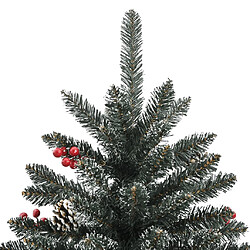 Acheter vidaXL Sapin de Noël artificiel avec support Vert 120 cm PVC