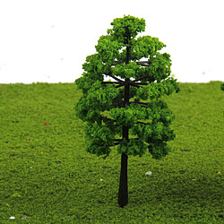 En Plastique Au 1/100 échelle Arbres Modèles Verticaux Train Chemin De Fer Paysages Bricolage 1: 100 40pcs