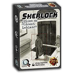 GM Games - Sherlock : Qui est Vincent Leblanc Jeu de Recherche, Couleur Gris (GDM Games GDM2096)