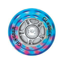 Roue arriere lumineuse pour globber primo/go up 80 mm