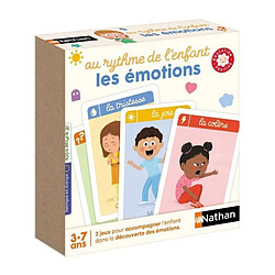 Jeu de cartes des émotions NATHAN