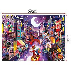 Universal Puzzle 1000 pièces Puppets City Puzzle Jouets éducatifs Cadeaux d'apprentissage pour les enfants