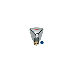 SANITOP WINGENROTH Tete robinet sanitaire bleu-rouge 1/2"