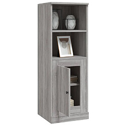 Acheter vidaXL Buffet haut sonoma gris 36x35,5x103,5 cm bois d'ingénierie