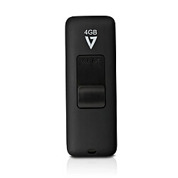 Carte Mémoire Micro SD avec Adaptateur V7 VF24GAR-3E Noir 4 GB