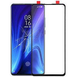 Wewoo Écran avant lentille en verre pour Xiaomi 9T / Redmi K20 / K20 Pro noir