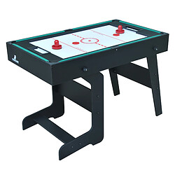 Avis Cougar All-in-One / 16-in-1 Table de Jeux Multifonction Pliable en Noir | Table Multi Jeux avec Accessoires | Multigame : baby-foot, billard, air hockey, tennis de table