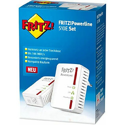 AVM - 20002575 - fritzpowerline 510E set - adaptateur reseau - blanc