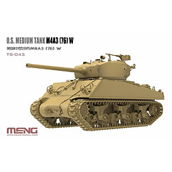 Meng Maquette Char M4a3 (76) W Sherman U.s. Medium Tank pas cher