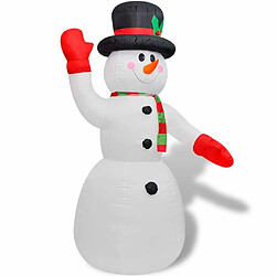 vidaXL Bonhomme de neige gonflable de 240 cm