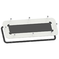 plaque passe-câbles flexicable - pour coffret s3d - 245 x 130 mm - schneider electric nsytlcme