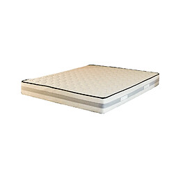 Provence Literie Lot de 2 Matelas 80x200 cm Memoire de Forme 70 Kg/m3 - Hauteur 25,5 cm Ferme