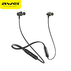 GUPBOO AWEI G20BL/G30BL casque sans fil Bluetooth casque avec micro double pilote antibruit casque de sport basse 