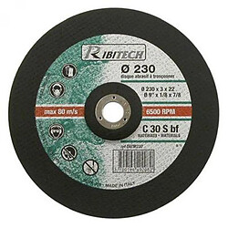 Ribimex Disque à tronçonner matériaux 230x3,2x22,2 