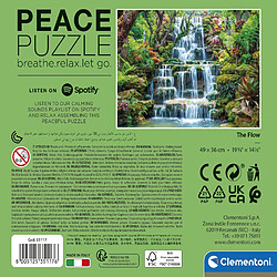 Acheter Clementoni- Peace The Flow 500 pièces, paysages, Puzzle Relaxant, Divertissement pour Adultes-fabriqué en Italie, 35117, Multicolore, Medium