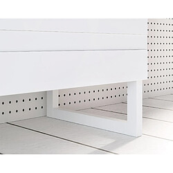 Bestmobilier Sofia - buffet bas - blanc mat - 110 cm