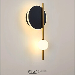 Avis Universal Lampe de chambre 9 + 4W, style nordique 9 + 4W pour chambre d'hôtel Lampe de chambre