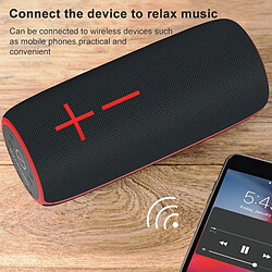 Acheter Yonis Enceinte Bluetooth Portable Étanche Support Appel Mains-Libres FM Auxiliaire