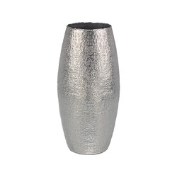 Bizzotto Vase décoratif Vase Décoratif Graceful Galbé Argent