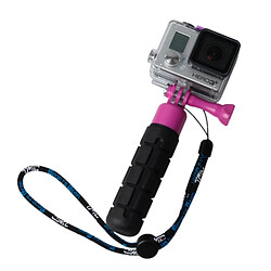 Wewoo Stabilisateur Magenta pour GoPro Hero 4 / 3+ / 3/2/1, HR203 Grenade Légère Grip