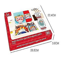 Acheter Universal Puzzle magnétique en bois Jouets pour enfants Raybu Tableau à dessiner Apprentissage Jouets en bois Cadeaux | Puzzle