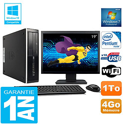 PC HP Compaq 8300 SFF Intel G850 Ram 4Go Disque 1 To Wifi W7 Ecran 19" - Occasion