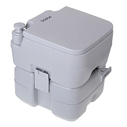 Toilette Portable Chimique pour Adultes 20L Camper, Camping, Auto Caravane WC, , Gris, Briebe, Camp WC1113