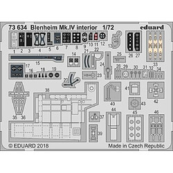 Blenheim Mk.IV interior for Airfix - 1:72e - Eduard Accessories 