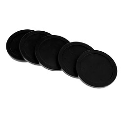 Acheter 5 pièces 62mm air hockey remplacement des rondelles pour les tables de hockey sur air en taille réelle noir