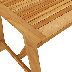 Acheter vidaXL Table à manger de jardin 140x70x73,5 cm Bois d'acacia massif