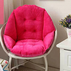 Coquille Siège De Forme Coussin Mat Chaud Tout Arrondi Canapé Coussin De Chaise Oreiller Rose Rouge