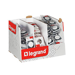 Legrand Coffret Dooxie (Mini Box) : 30 va-et-vient 10A, 60 prises 2P+T 16A + 90 plaques de finition Blanc