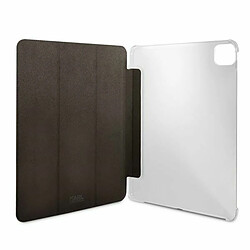 Acheter Karl Lagerfeld KLFC12OKCK Étui portefeuille pour iPad 12,9`` Pro 2021 Saffiano Karl & Choupette Noir