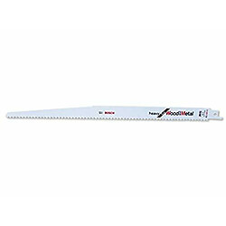 Bosch Lame de scie sabre S 1411 DF L.300mm B.19mm TPI 6 43mm 2 St./Karte