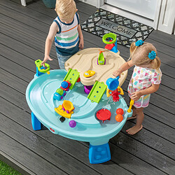 Step2 Ball Buddies Table d'eau avec balles | Table de Jeu Enfant a Eau avec 23 Accessoires | Table d'activité / Jouet pour Le Jardin pas cher