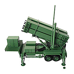 1:72 Moulé sous Pression USA PAC-3 Patriot Missile 4D Jouet D'affichage de Modèle de Véhicule Militaire 1 72 réservoirs miniatures