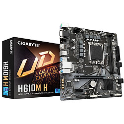 Carte mère Gigabyte Intel Lga 1700 H610M H Ddr5