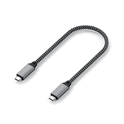 Satechi Câble USB-C vers USB-C - 25cm Gris 