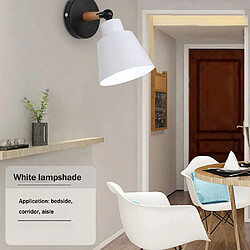 Acheter Stoex Applique Murale Créative Luminaires Moderne E27 Edison Industrielle en Métal Loft Lampe Blanc, Rétro Lampe de mural Cage Métal Wall Light Salle à Manger Salon Chambre Couloir Ba