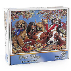 Universal Puzzle de puzzle pour animaux de compagnie, 1000 PCS Puzzle de décompression pédagogique, décoration murale 