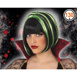 Atosa Perruque vampire Adultes Femmes - Vert