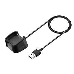 Acheter Wewoo Chargeur USB de remplacement Câble de charge Adaptateur Dock pour Fitbit Versa Smartwatch, Longueur du câble: 1m (Noir)