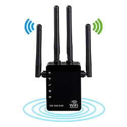 Tech Discount TD® Amplificateur de signal wifi sans fil double bande 2.4G 5.g 1200 Mbps / répéteur de routeur AP haute puissance