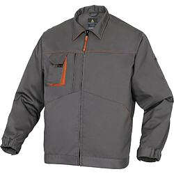 Veste de travail MACH2 mulitipoches gris/orange T2XL - DELTA PLUS - M2VE2GRXX