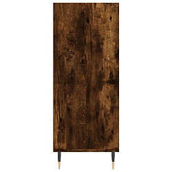 Acheter vidaXL Buffet haut chêne fumé 57x35x90 cm bois d'ingénierie